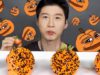 *ASMR FAIL* HALLOWEEN STRAWBERRIES *MESSY FUNNY* | Zach Choi ASMR