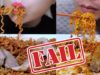 ASMR *FAIL* Samyang Spicy Cheese Noodles with Tuna Roes, CHEWY STICKY EATING SOUNDS | LINH-ASMR