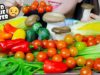 ASMR FAILED VEGGIE PLATTER (TOMATO , BELL PEPPER, CORN ) CRUNCHY EATING SOUNDS | LINH-ASMR