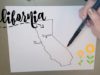 ASMR | Filling in a map of California ???