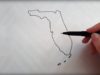 ASMR | Filling in a map of Florida ???