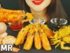 ASMR Fried Shrimp’s head & Fried Crab(CRUNCH) 새우머리튀김&크랩튀김(EATING SOUNDS)MUKBANG NoTalking
