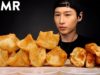 ASMR FRIED WONTONS & GYOZA MUKBANG (No Talking) CRUNCHY EATING SOUNDS | Zach Choi ASMR