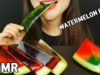 ASMR (FUN)JELLO WATERMELON RIND 수박젤리 껍질 먹방(EATING SOUNDS)MUKBANG 西瓜果冻 スイカゼリー