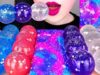 ASMR GALAXY DESSERTS 갤럭시 젤리먹방 GALAXY CANDY, PLANET JELLY, NOODLE JELLY *MOST POPULAR FOOD MUKBANG