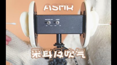 [ASMR] Gentle Ear Cleaning Mic Blowing | No talking
