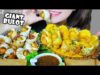 ASMR GIANT BULOT SNAIL WITH SALTED EGG SAUCE AND BULOT WITH PEPPER AND KAFFIR LEAVES SALT| LINH-ASMR