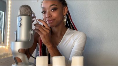 ASMR | Giant Marshmallows ? { EATING SOUNDS }