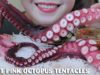 ASMR GIANT PINK OCTOPUS TENTACLES , EXTREME CHEWY EATING SOUNDS | LINH-ASMR