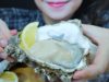 ASMR GIANT RAW US OYSTER AND SEAGRAPES CRUNCHY EATING SOUNDS | LINH-ASMR