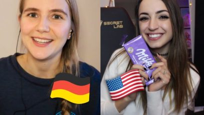 [ASMR] Gibi & Fast ASMR: German ?? vs American ?? Candy