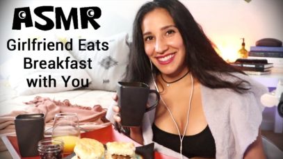 ASMR Girlfriend Eats Breakfast with You | Honest Rant | Personal Attention | Soft Spoken