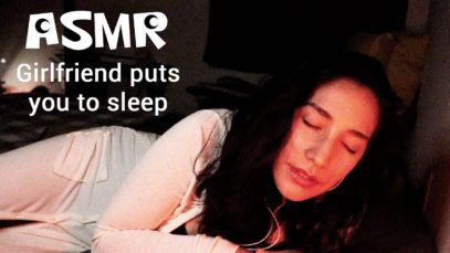ASMR Girlfriend Helps You Sleep | Personal Attention | Release Negative Energy | Real Rain | Sleep