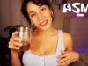 ASMR Girlfriend Helps You with Anxiety | Shirt Scratching | Throat Sounds | Gurgle | Relax