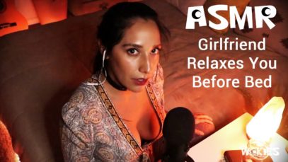 ASMR Girlfriend Relaxes You Before Bed | Personal Attention | Pure Whispering