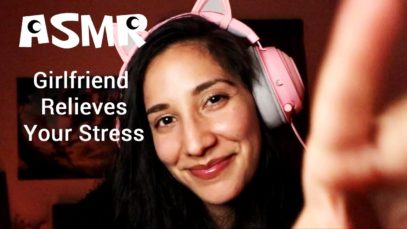 ASMR Girlfriend Relieves Your Stress | Personal Attention | Face Brushing | Soft Spoken | Sleep