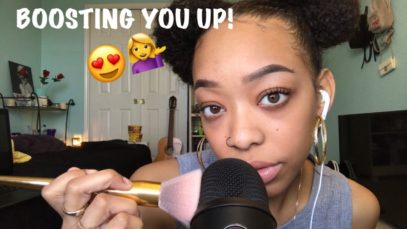 ASMR | Giving You Compliments ? | Tingly Ear To Ear Mic Brushing | Slow/Soft Whispers | Stippling