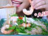 ASMR Glass Noodles with Seafood Salad , CRUNCHY EATING SOUNDS | LINH-ASMR