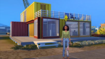 ASMR | Going off the grid in Sims 4 | Eco Lifestyle ♻️