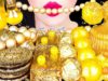 ASMR GOLD JEWELRY BOX, EDIBLE GOLD BAR, PEARL NECKLACE 금색 음식 먹방 *먹는 보석함, 골드바, 진주 목걸이 EATING SOUNDS