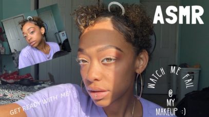 ASMR | GRWM ?  ( watch me do my makeup! )