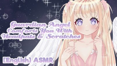 [ASMR] ☁ Guardian Angel Soothes Your Anxiety With Headpats and Scratches ? [Personal Attention]