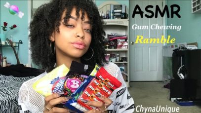 ASMR | Gum Chewing ? | Up-Close Soft Whispers