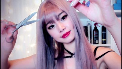 [ASMR] Haircut, Color and Styling / Salon Roleplay