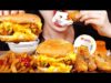 ASMR Hamberger Eating *Fast Food MUKBANG*  Mom’s Touch 햄버거먹방 치즈버거, 치킨텐더 NO TALKING REAL SOUNDS