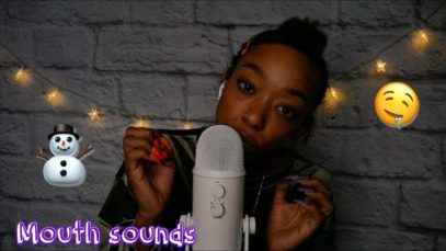 ASMR | HAND MOVEMENTS & MOUTH SOUNDS ♡