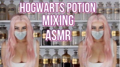 ASMR ✨⚡️ Harry Potter POTION CLASS ?Anti COVID19 potion ? Mixing potions, tapping + whispers ⚡️