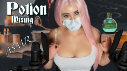 ASMR ✨ Harry Potter POTION CLASS ⚗️? + Polyjuice recipe whispering, tapping and swishing sounds