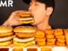 ASMR HASH BROWN & CHICKEN NUGGET BIG MACS MUKBANG (No Talking) EATING SOUNDS | Zach Choi ASMR