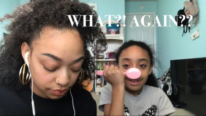 ASMR | Helping My Little Sister Relax  | SHE DID IT AGAIN?? ??