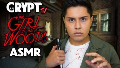 ASMR | Hiding from a Monster & Healing Your Wounds! (Girl in the Woods Role Play)