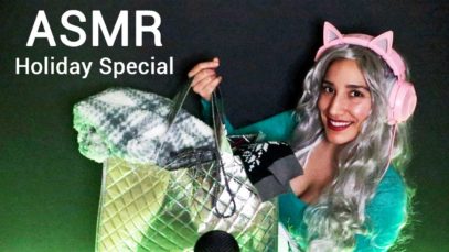 ASMR Holiday Sound Assortment | No Talking | Tapping | Crinkles | Brushing | Sleep | Relax | :)