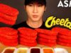 ASMR HOT CHEETOS HASH BROWNS MUKBANG (No Talking) COOKING & EATING SOUNDS | Zach Choi ASMR