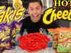 [ASMR] Hot Cheetos & Takis CHALLENGE! (Crunchy Eating Sounds)