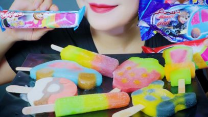 ASMR ICE CREAME EATING SOUNDS | LINH-ASMR