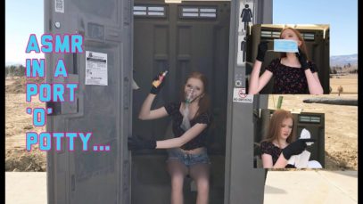 ASMR IN A PORT-O-POTTY…