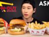 ASMR In-N-Out Burger Double Double Double (No Talking) Eating Sounds | Zach Choi ASMR