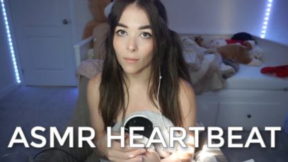 |ASMR| INCREDIBLY RELAXING HEARTBEAT AND PURRING