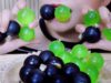 ASMR Japanese Grape Jelly (Muscat and Kyoho Grapes) SOFT STICKY EATING SOUNDS | LINH-ASMR
