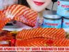 ASMR JAPANESE STYLE SOY SAUCE MARINATED RAW SALMON EATING SOUND | LINH-ASMR