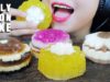 ASMR JELLY MOON CAKES HAPPY MID-AUTUMN FESTIVAL , SOFT SQUISHY EATING SOUNDS | LINH-ASMR