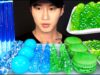 ASMR JELLY NOODLES & NERDS ROPE & PLANET GUMMY & ROCK CANDY & MACARONS & POPPING BOBA MUKBANG 먹방