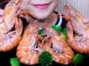 ASMR Jumbo shrimp (EXTREME CHEWY EATING SOUNDS) | LINH-ASMR