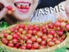 ASMR KERSON FRUITS (FISH EGGS FRUIT) POPPING CRUNCHY EATING SOUNDS | LINH-ASMR