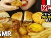 ASMR KFC BURGER 케이에프씨 타워버거(EATING SOUNDS)MUKBANG