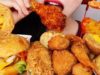 ASMR 버거킹, KFC 메뉴 먹방 CHICKEN, BEEF BURGER, COCONUT SHRIMP, HOT WING, BISCUIT, EGG TART MUKBANG